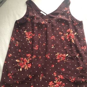 Size medium dressy tank- Maurice’s